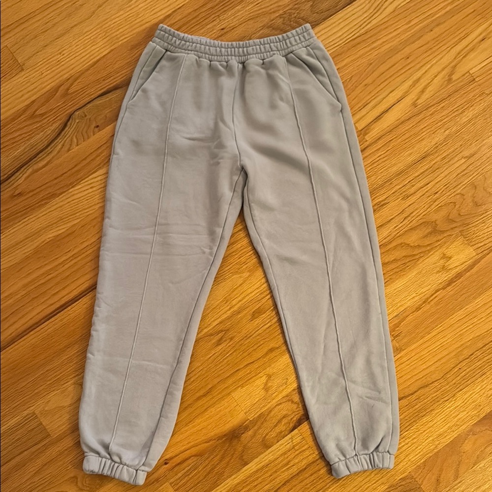 Girls Zara Gray Jogger Pants 13-14